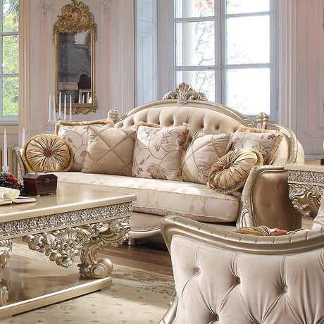 HD-661 Natural Sofa from Homey Design - Luna Furniture