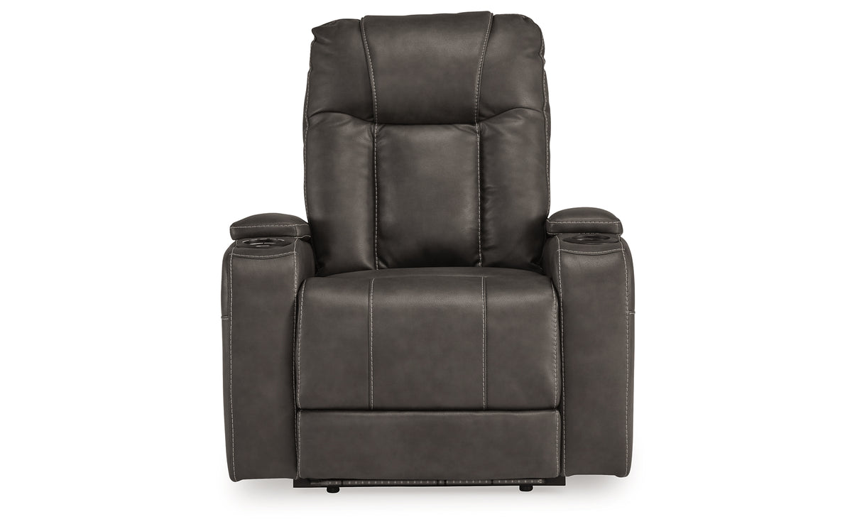 Feazada Shadow Power Recliner from Ashley Furniture - Luna Furniture