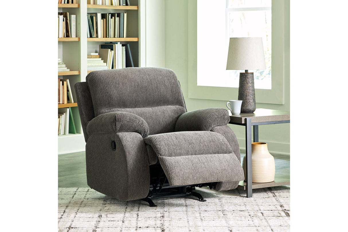 Scranto Brindle Reclining Loveseat and Recliner from Ashley - Luna Furniture