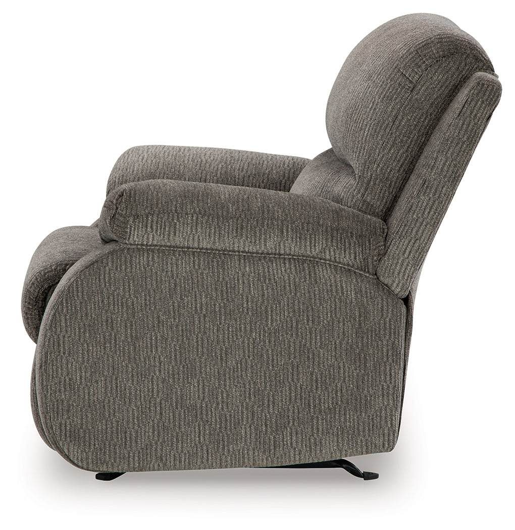 Scranto Brindle Reclining Loveseat and Recliner from Ashley - Luna Furniture