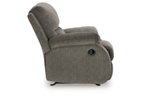 Scranto Brindle Reclining Loveseat and Recliner from Ashley - Luna Furniture