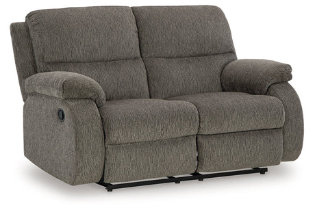 Scranto Brindle Reclining Loveseat and Recliner from Ashley - Luna Furniture