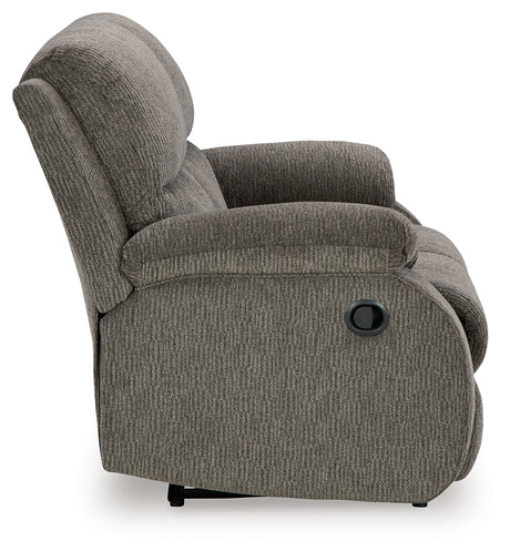 Scranto Brindle Reclining Loveseat and Recliner from Ashley - Luna Furniture