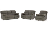 Scranto Brindle Reclining Sofa, Loveseat and Recliner from Ashley - Luna Furniture
