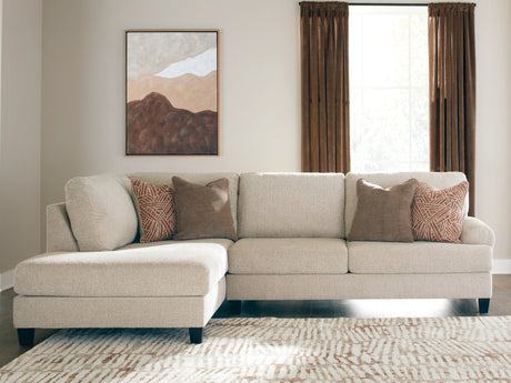 Steelwater Retreat Latte 2-Piece Sectional with Chaise from Ashley - Luna Furniture