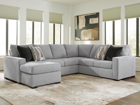 Lakepoint Nickel 2-Piece Sectional with Chaise from Ashley Furniture - Luna Furniture