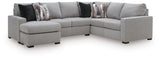 Lakepoint Nickel 2-Piece Sectional with Chaise from Ashley Furniture - Luna Furniture
