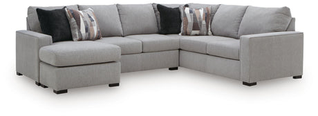 Lakepoint Nickel 2-Piece Sectional with Chaise from Ashley Furniture - Luna Furniture