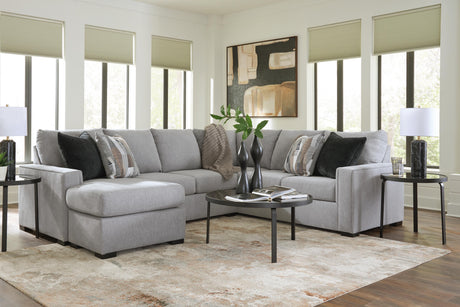 Lakepoint Nickel 2-Piece Sectional with Chaise from Ashley Furniture - Luna Furniture