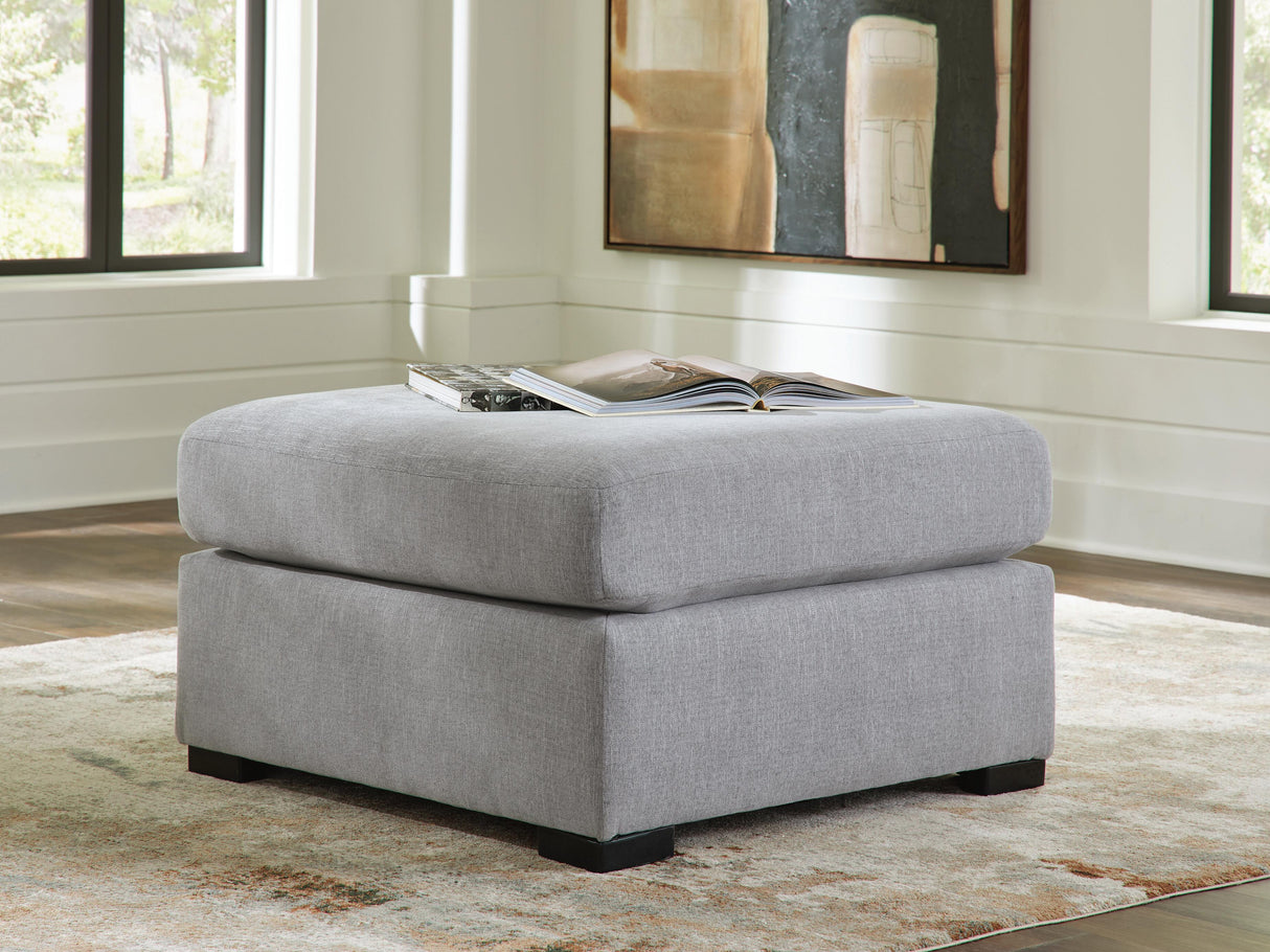 Lakepoint Nickel Oversized Accent Ottoman from Ashley Furniture - Luna Furniture