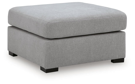 Lakepoint Nickel Oversized Accent Ottoman from Ashley Furniture - Luna Furniture