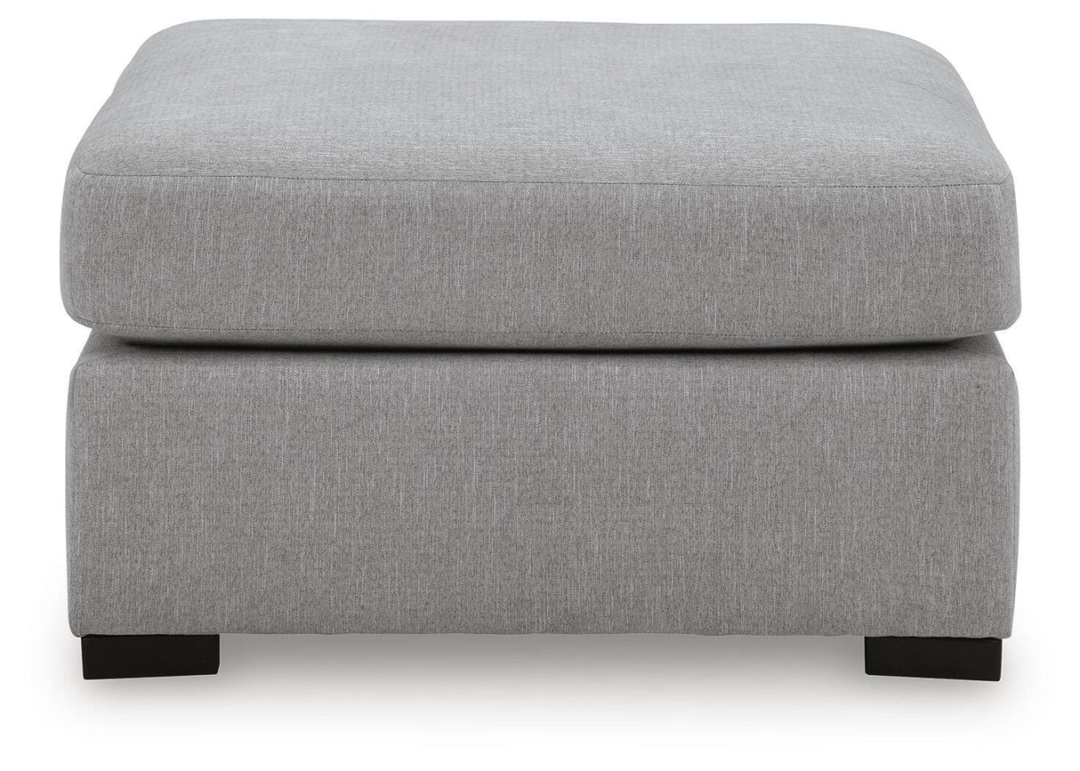 Lakepoint Nickel Oversized Accent Ottoman from Ashley Furniture - Luna Furniture