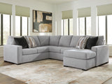Lakepoint Nickel 2-Piece Sectional with Chaise from Ashley Furniture - Luna Furniture