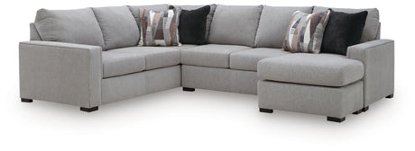 Lakepoint Nickel 2-Piece Sectional with Chaise from Ashley Furniture - Luna Furniture