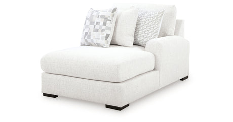 Misty-Lakes Chalk Right-Arm Facing Corner Chaise from Ashley Furniture - Luna Furniture