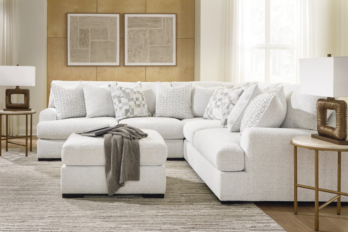 Misty-Lakes Chalk 3-Piece Sectional from Ashley Furniture - Luna Furniture