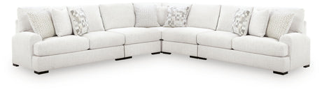 Misty-Lakes Chalk 5-Piece Sectional from Ashley Furniture - Luna Furniture