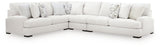 Misty-Lakes Chalk 4-Piece Sectional from Ashley Furniture - Luna Furniture