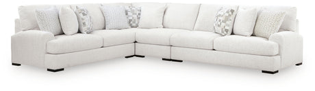 Misty-Lakes Chalk 4-Piece Sectional from Ashley Furniture - Luna Furniture