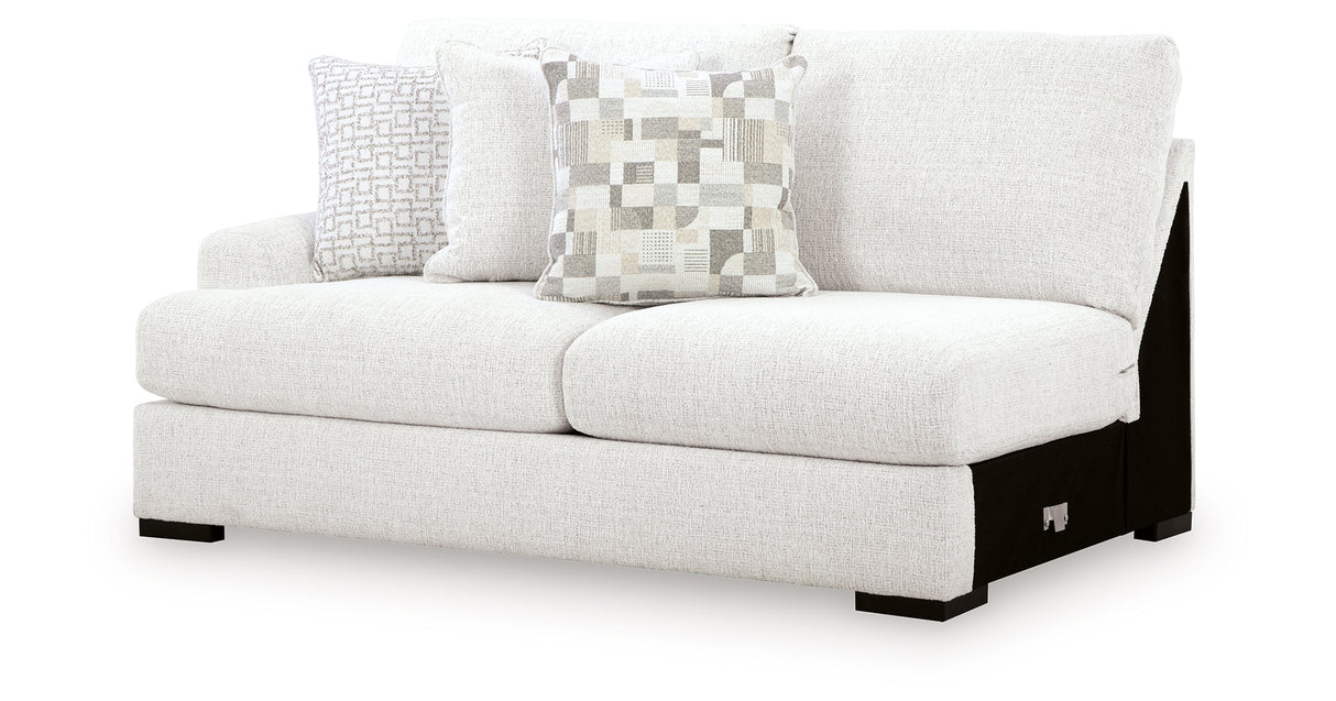 Misty-Lakes Chalk Left-Arm Facing Loveseat from Ashley Furniture - Luna Furniture