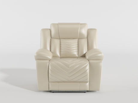 Huron Black Power Reclining Chair from Homelegance - Luna Furniture
