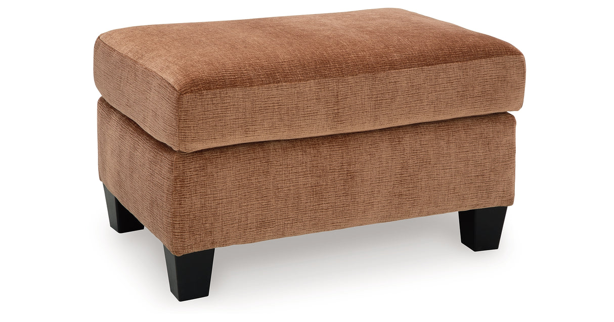 Amity Bay Clay Sofa Chaise Sleeper, 2 Chairs and 2 Ottomans from Ashley - Luna Furniture