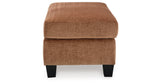 Amity Bay Clay Sofa Chaise Sleeper, 2 Chairs and 2 Ottomans from Ashley - Luna Furniture