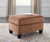 Amity Bay Clay Sofa Chaise Sleeper, 2 Chairs and 2 Ottomans from Ashley - Luna Furniture