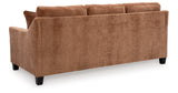 Amity Bay Clay Sofa Chaise Sleeper, 2 Chairs and 2 Ottomans from Ashley - Luna Furniture