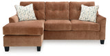 Amity Bay Clay Sofa Chaise Sleeper, 2 Chairs and 2 Ottomans from Ashley - Luna Furniture