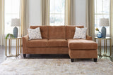 Amity Bay Clay Sofa Chaise Sleeper, 2 Chairs and 2 Ottomans from Ashley - Luna Furniture