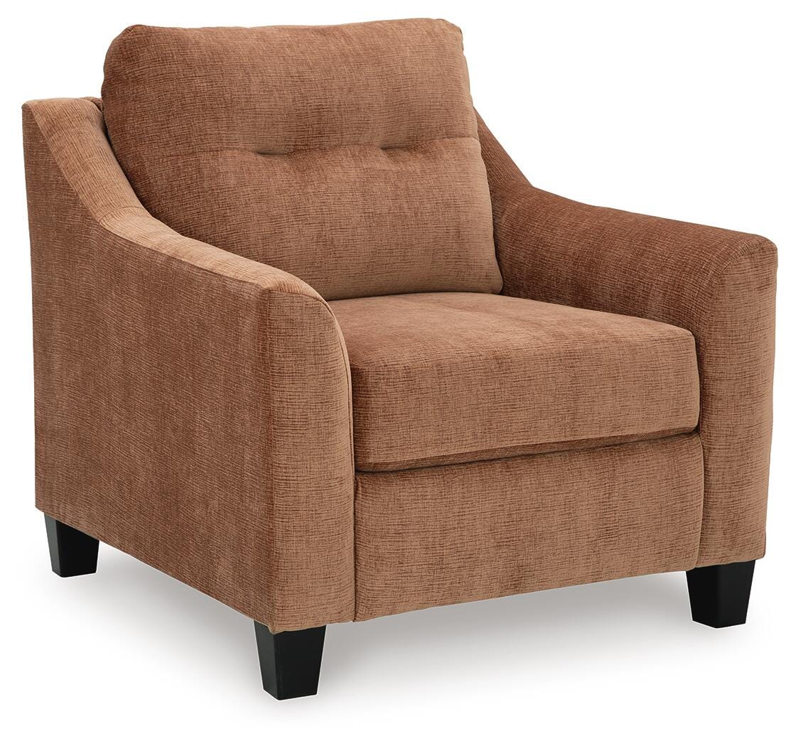 Amity Bay Clay Sofa Chaise Sleeper, 2 Chairs and 2 Ottomans from Ashley Furniture - Luna Furniture