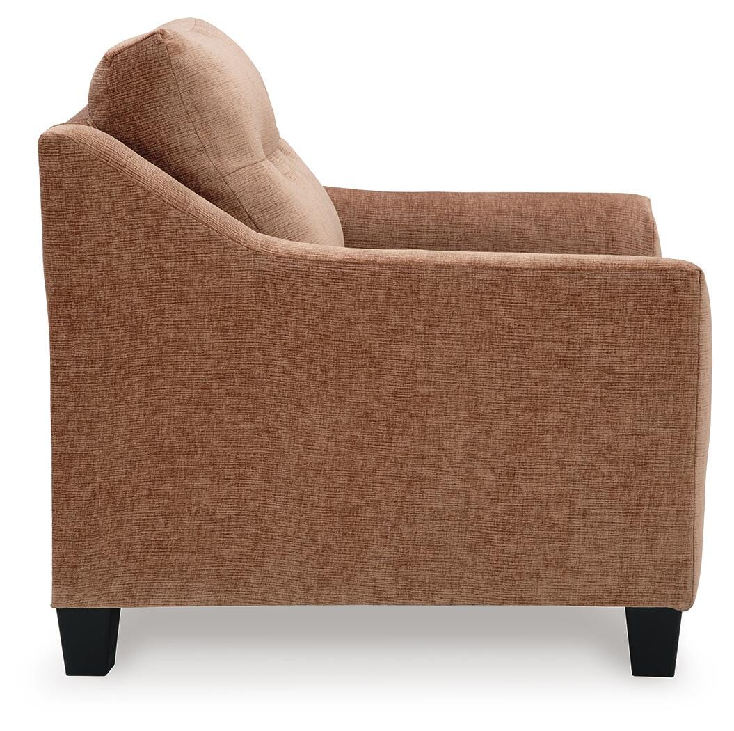 Amity Bay Clay Sofa Chaise Sleeper, 2 Chairs and 2 Ottomans from Ashley Furniture - Luna Furniture