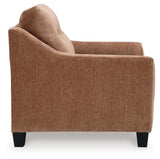 Amity Bay Clay Sofa Chaise Sleeper, 2 Chairs and 2 Ottomans from Ashley Furniture - Luna Furniture