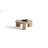 674 Gold Coffee Table and End Table from Nova Furniture - Luna Furniture
