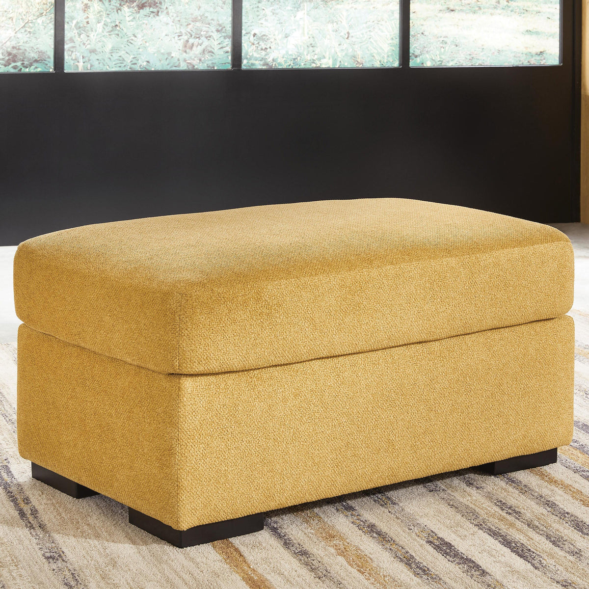 Keerwick Sunflower Ottoman from Ashley - Luna Furniture