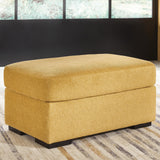 Keerwick Sunflower Ottoman from Ashley - Luna Furniture