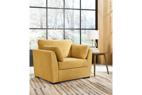 Keerwick Sofa, Loveseat, Oversized Chair and Ottoman from Ashley - Luna Furniture