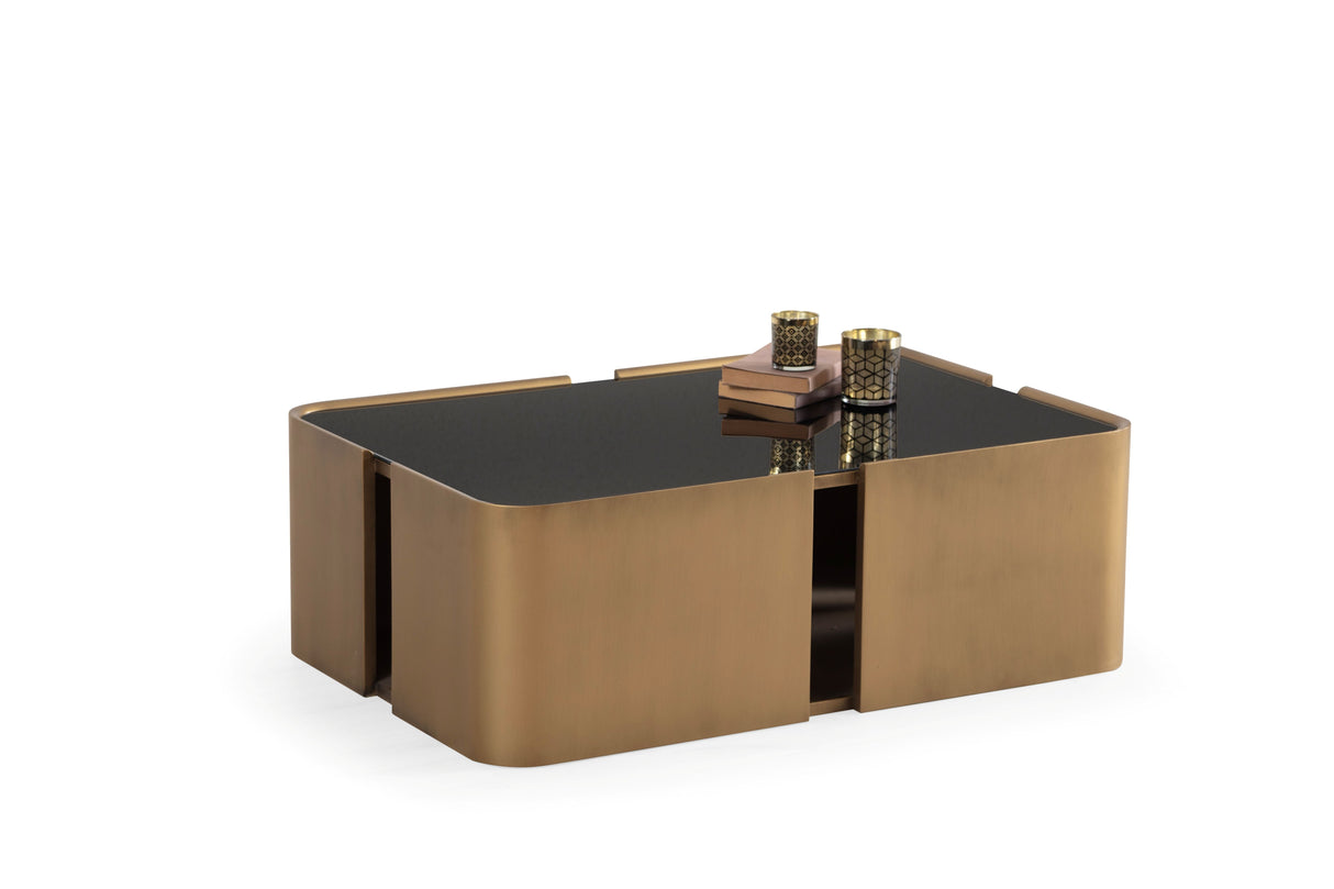 Galli Gold Coffee Table from Nova Furniture - Luna Furniture