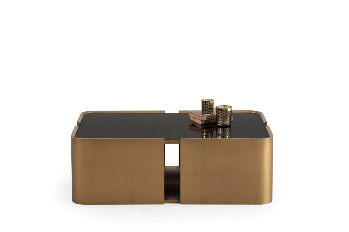 Galli Gold Coffee Table from Nova Furniture - Luna Furniture