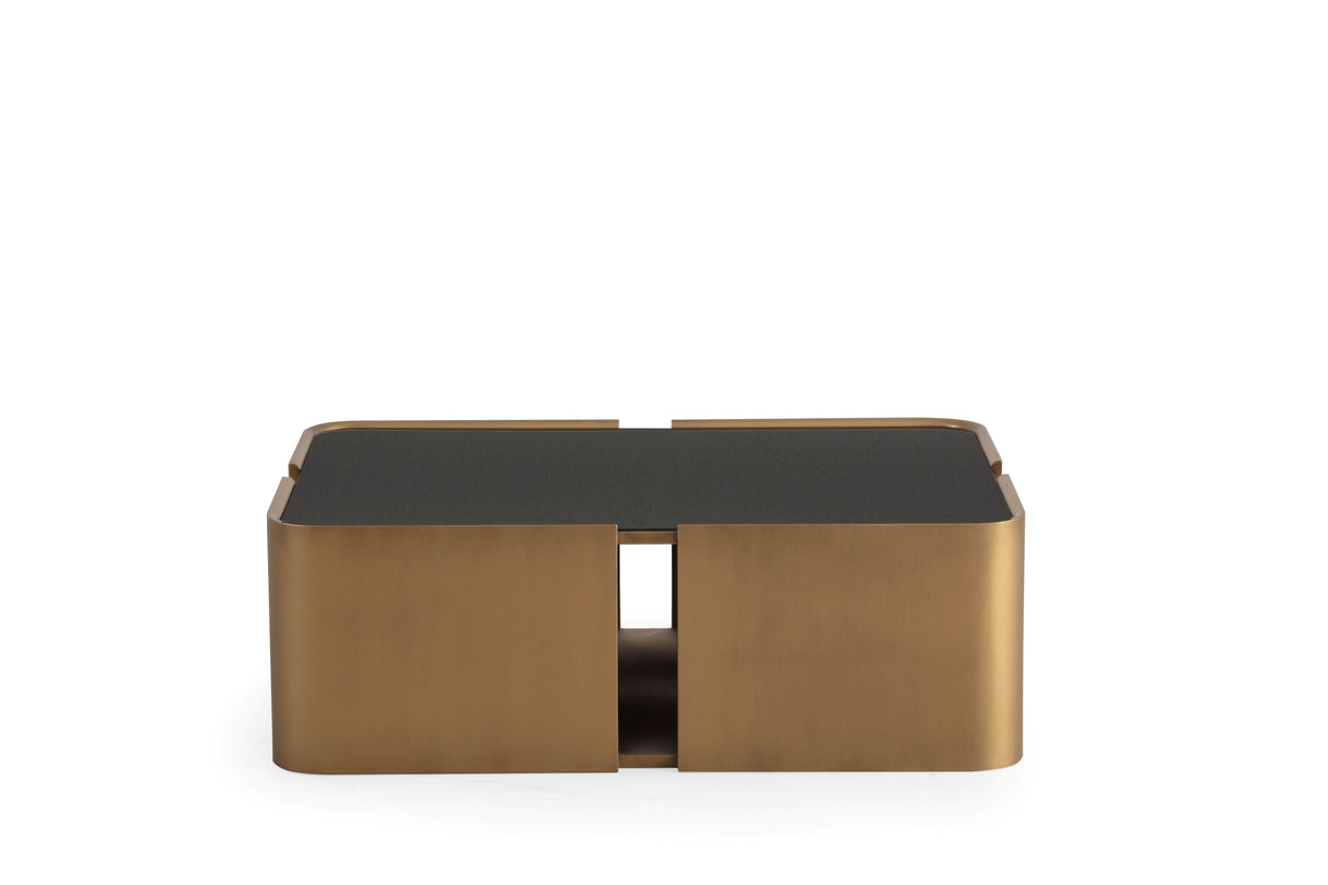 Galli Gold Coffee Table from Nova Furniture - Luna Furniture