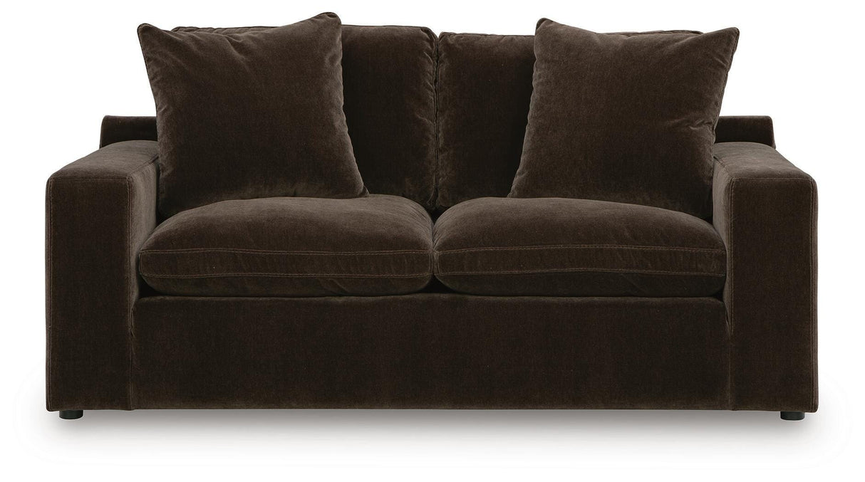Maxton Heights Bittersweet Loveseat from Ashley Furniture - Luna Furniture
