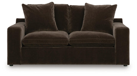 Maxton Heights Bittersweet Loveseat from Ashley - Luna Furniture