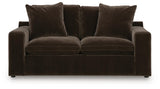 Maxton Heights Bittersweet Sofa and Loveseat