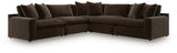 Maxton Heights Bittersweet 5-Piece Sectional from Ashley Furniture - Luna Furniture