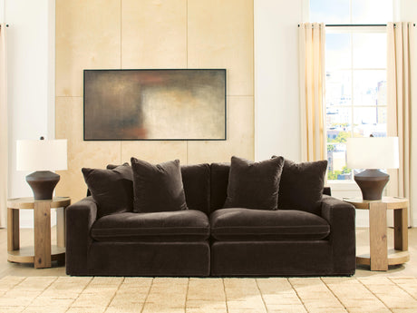 Maxton Heights Bittersweet 2-Piece Sectional Sofa from Ashley - Luna Furniture