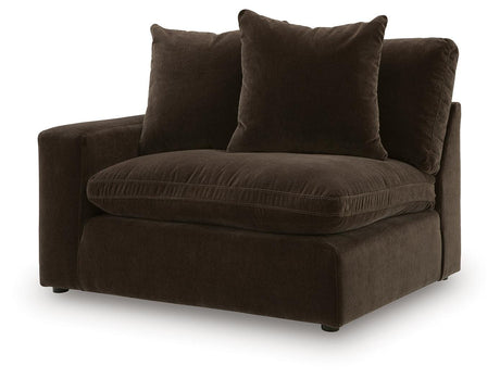 Maxton Heights Bittersweet Left-Arm Facing Corner Chair from Ashley Furniture - Luna Furniture