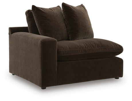 Maxton Heights Bittersweet Left-Arm Facing Corner Chair from Ashley - Luna Furniture