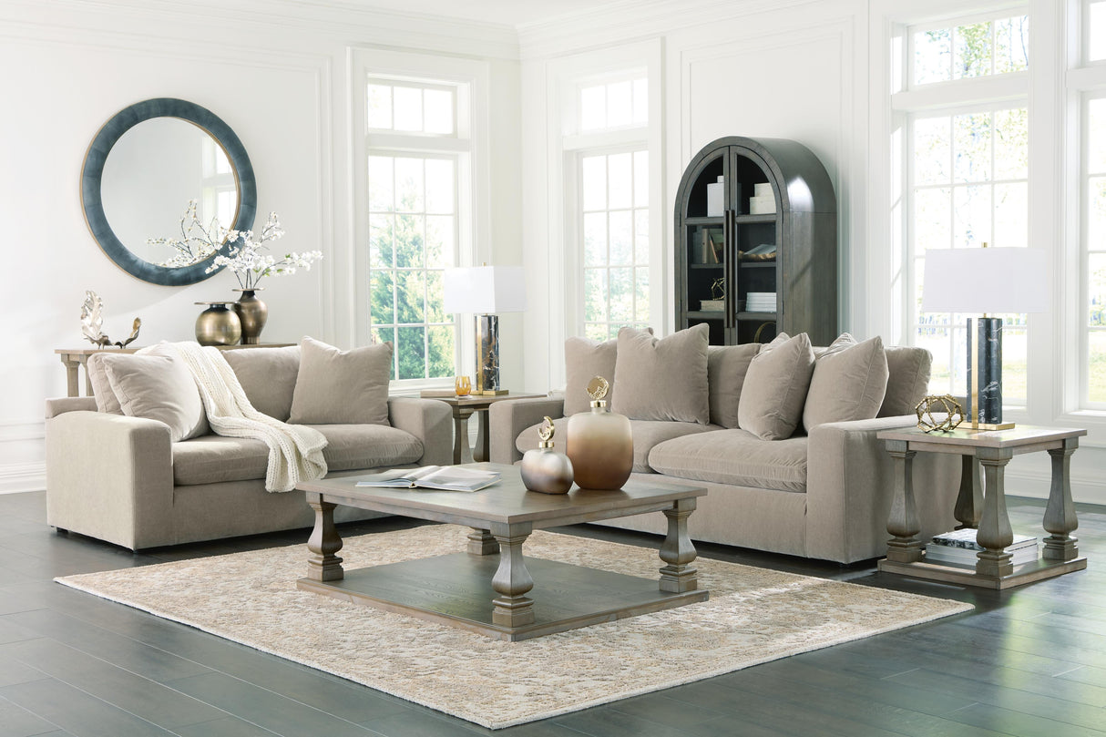 Maxton Heights Pebble Living Room Set from Ashley - Luna Furniture