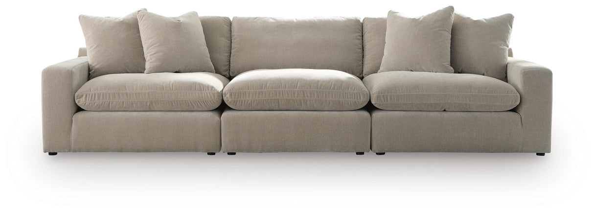 Maxton Heights Pebble 3-Piece Sectional Sofa from Ashley - Luna Furniture